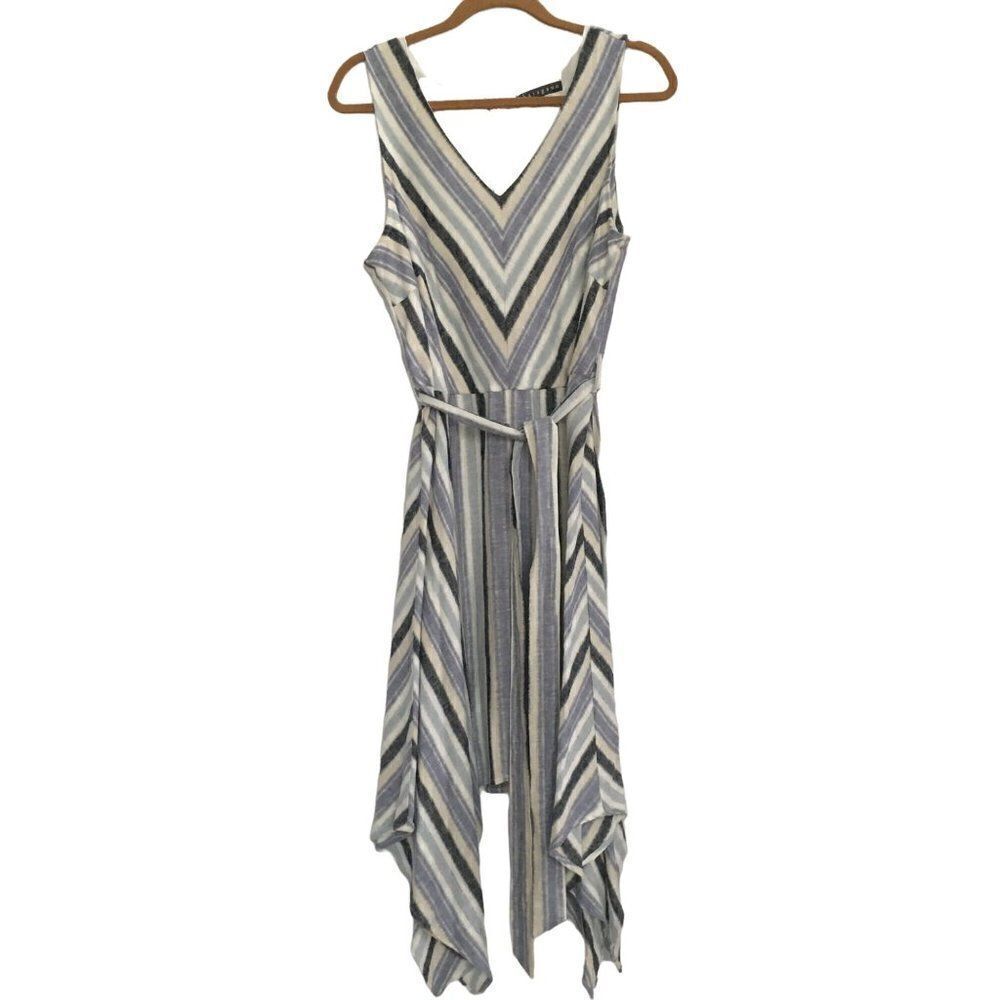 Sharagano linen dress